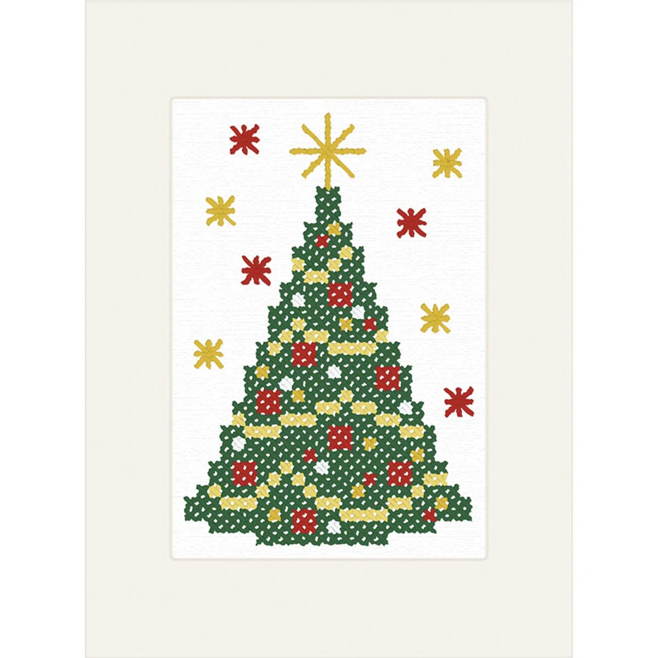 Herrschners Christmas Greeting Cards Stamped Cross-Stitch Kit 3 Herrschners Christmas Greeting Cards Stamped Cross-Stitch Kit - Image 3