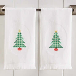 Herrschners Classic Christmas Towel Set Stamped Cross-Stitch -Stitch Mastery 541345 3 11673.1695648614