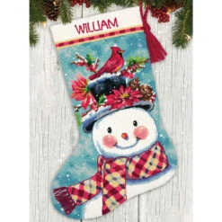 Dimensions Snowman Stocking Needlepoint Kit