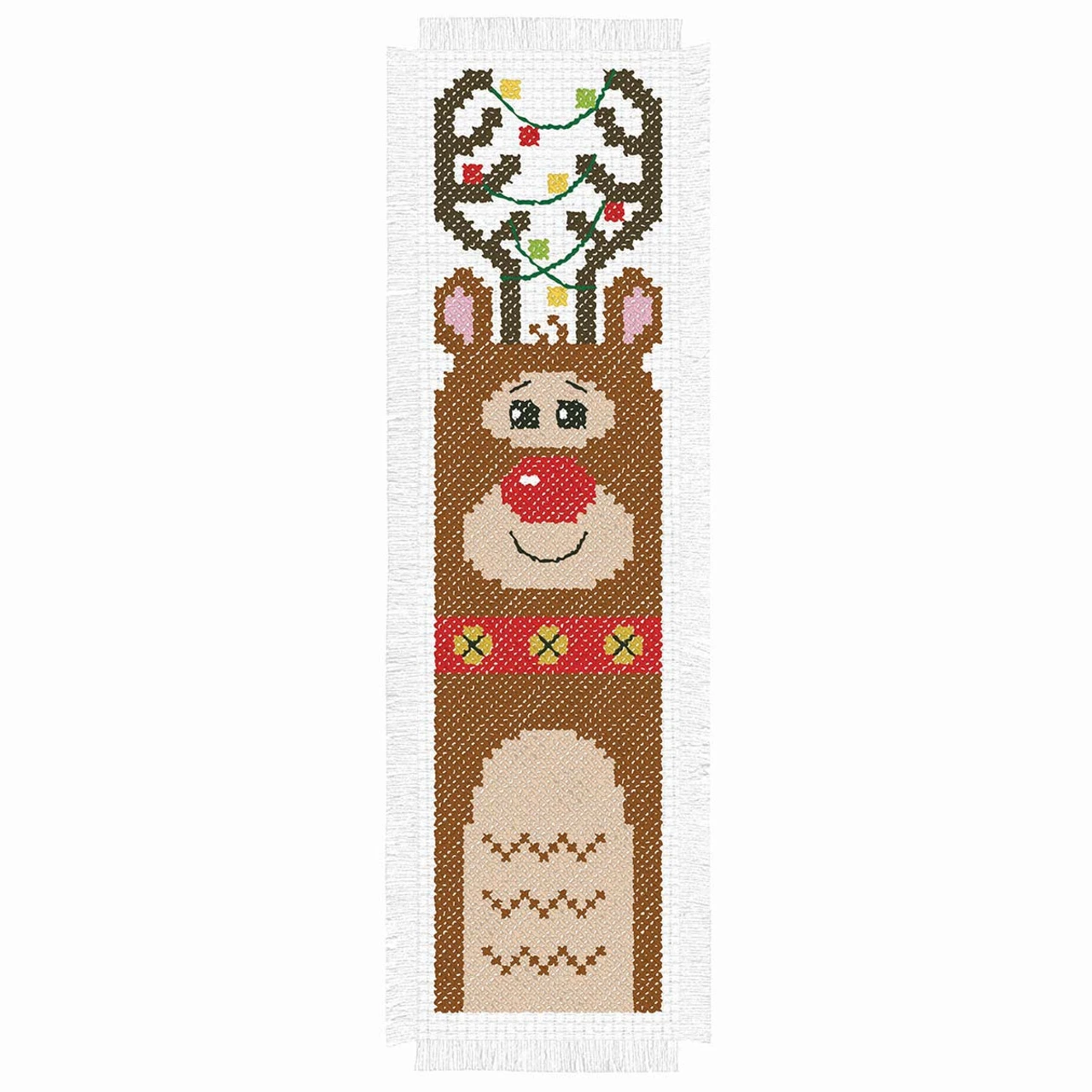 Herrschners North Pole Characters Bookmarks Counted Cross-Stitch Kit 2 Herrschners North Pole Characters Bookmarks Counted Cross-Stitch Kit - Image 2