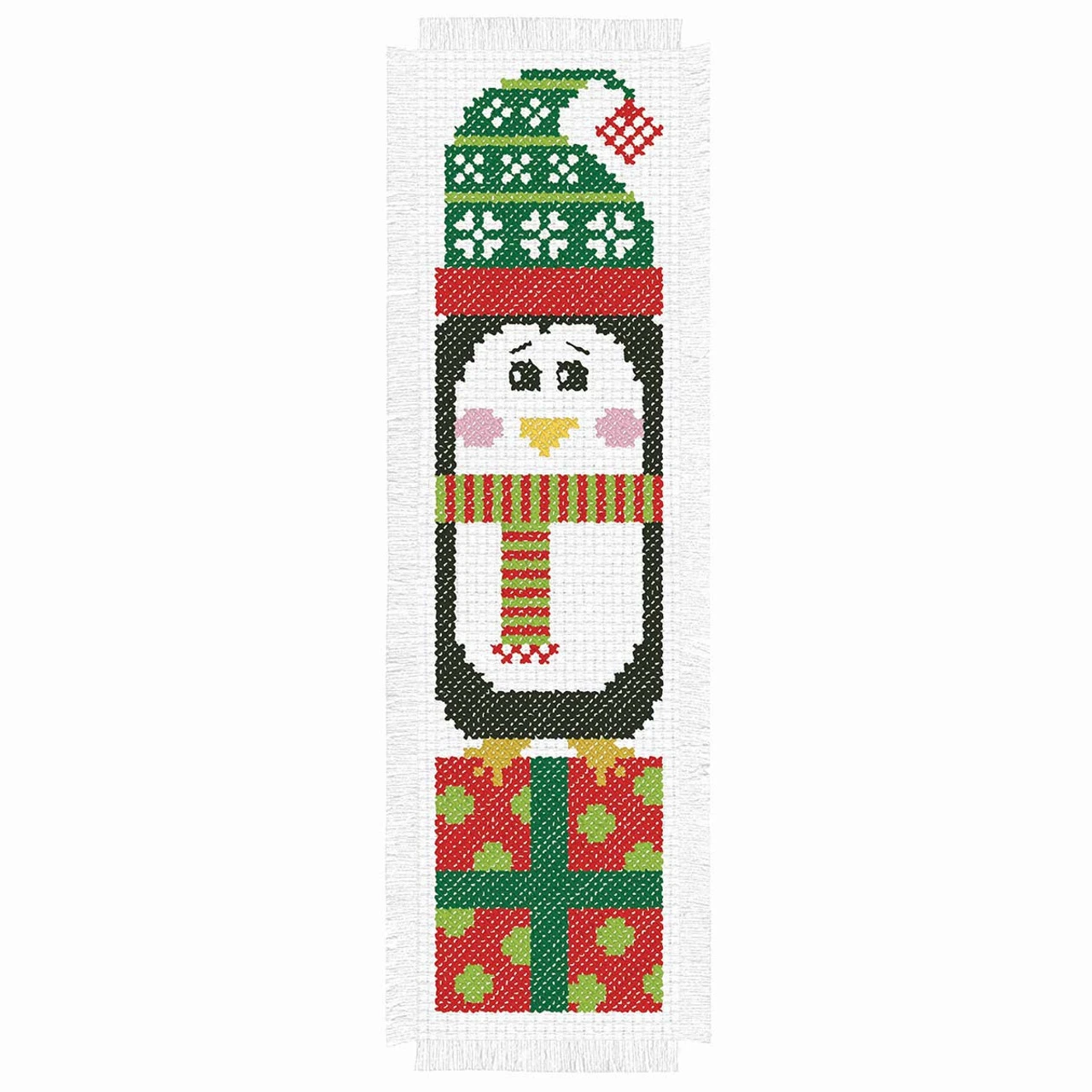 Herrschners North Pole Characters Bookmarks Counted Cross-Stitch Kit 5 Herrschners North Pole Characters Bookmarks Counted Cross-Stitch Kit - Image 5