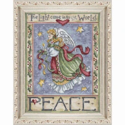 Letistitch Peace Angel L Counted Cross-Stitch Kit