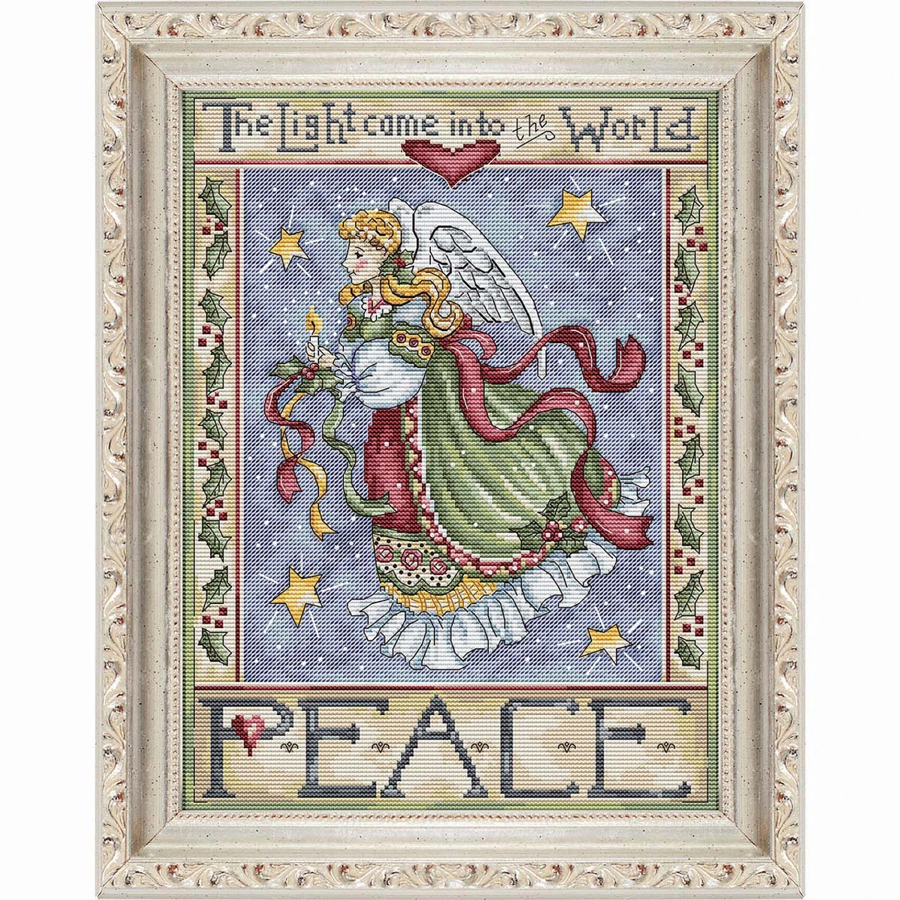Letistitch Peace Angel L Counted Cross-Stitch Kit 1 Letistitch Peace Angel L Counted Cross-Stitch Kit