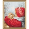 Letistitch Christmas Hugs Counted Cross-Stitch Kit