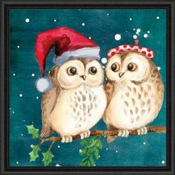 Sunrays Creations Needlearts We Give A Hoot About Christmas Counted Cross-Stitch Chart