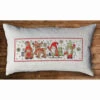 Herrschners Winter Gnome Pillow Cover Counted Cross-Stitch Kit