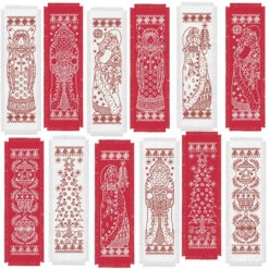 Herrschners Christmastime Bookmarks Counted Cross-Stitch Kit