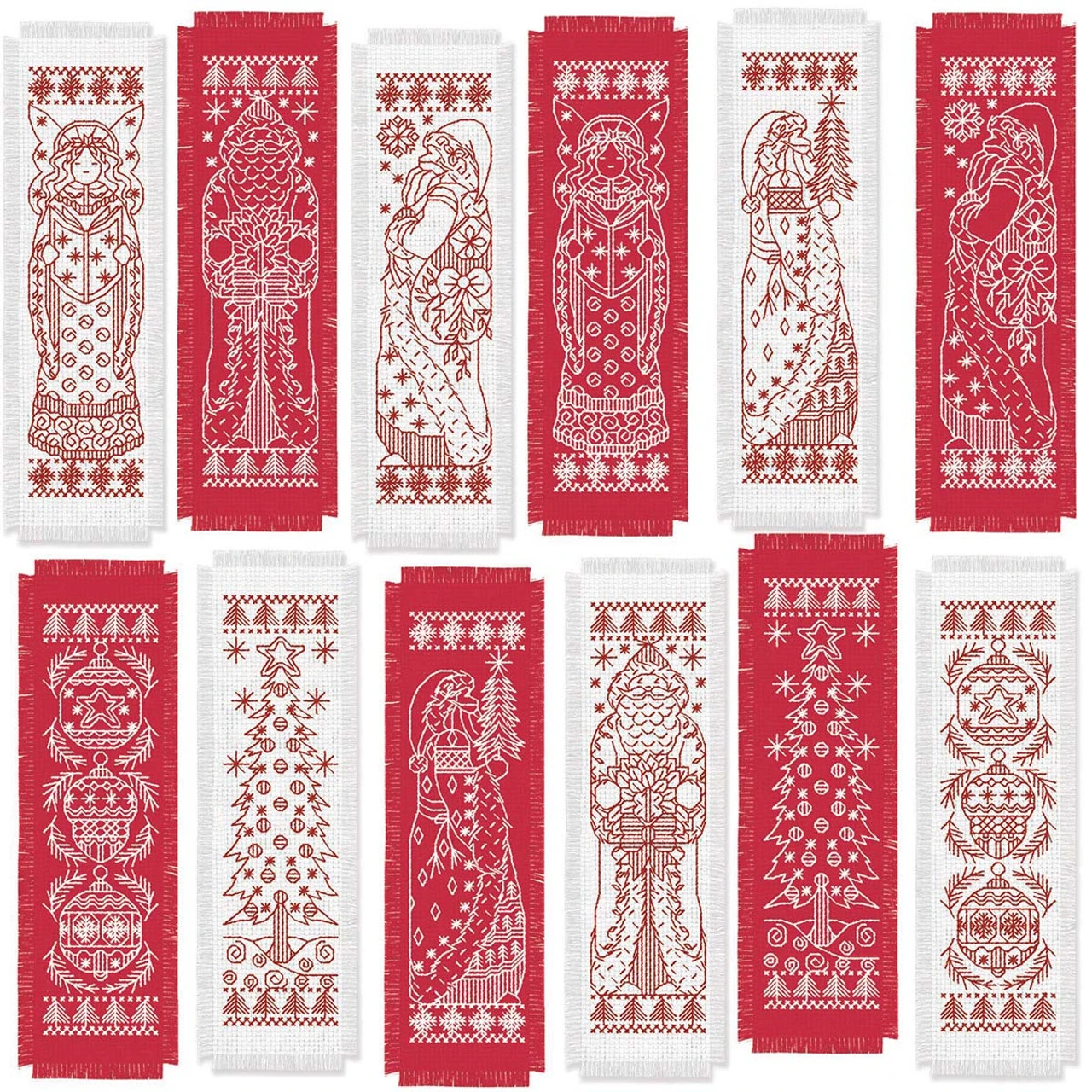 Herrschners Christmastime Bookmarks Counted Cross-Stitch Kit 1 Herrschners Christmastime Bookmarks Counted Cross-Stitch Kit