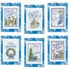 Herrschners Christmas Cheer Greeting Cards Counted Cross-Stitch Kit