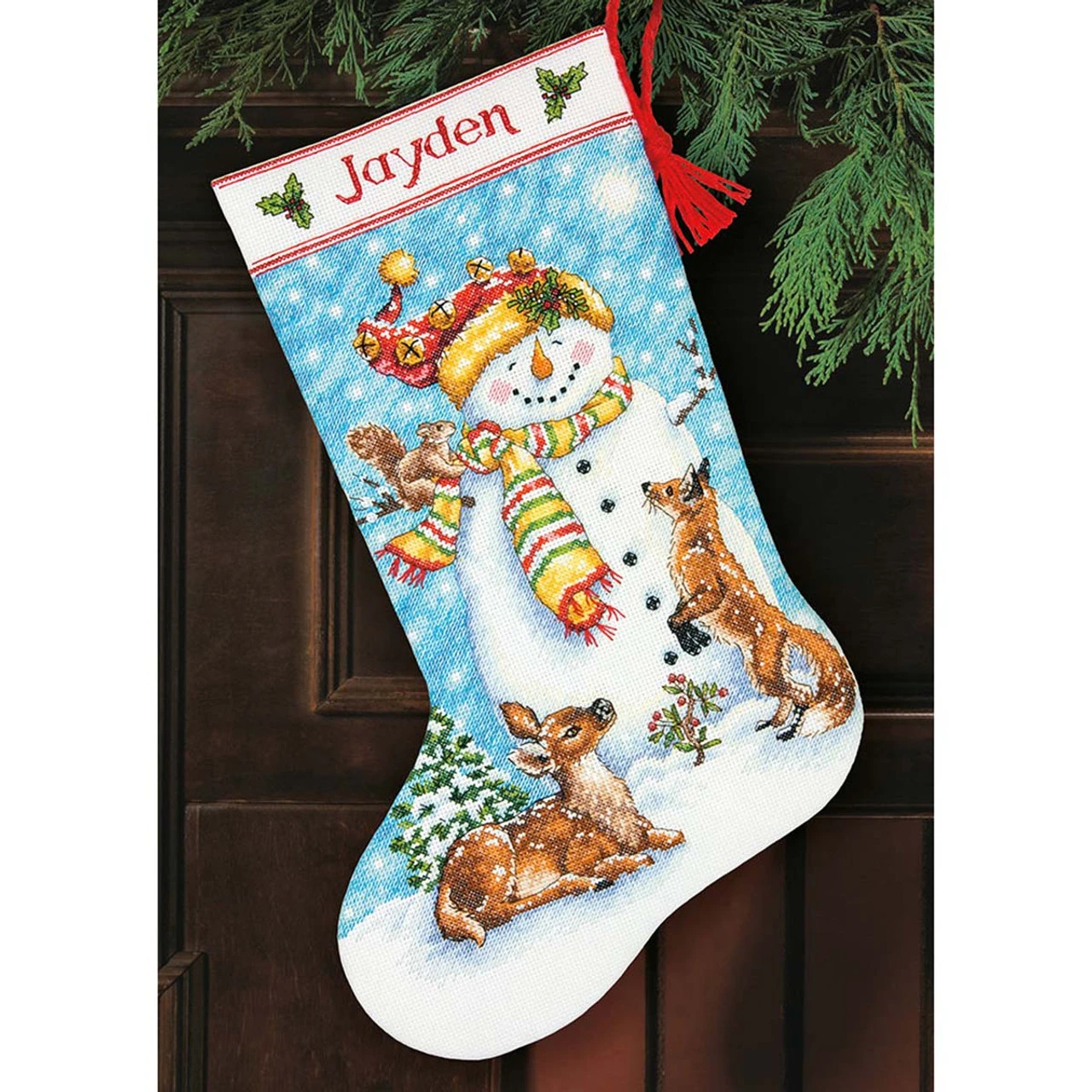 Dimensions Winter Friends Stocking Counted Cross-Stitch Kit 1 Dimensions Winter Friends Stocking Counted Cross-Stitch Kit