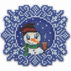 Herrschners Snowflake Snowmen Ornaments Counted Cross-Stitch Kit 5 Herrschners Snowflake Snowmen Ornaments Counted Cross-Stitch Kit -Stitch Mastery 570528 3 96653.1693467216