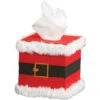 Herrschners Santa Belt Tissue Box Plastic Canvas Kit