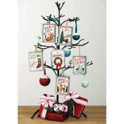 Herrschners Holiday Cheer Ornaments & Tree Counted Cross-Stitch Kit
