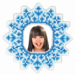 Herrschners Snowflake Flurries Photo Frame Counted Cross-Stitch Kit -Stitch Mastery 570639 5 07125.1693467490